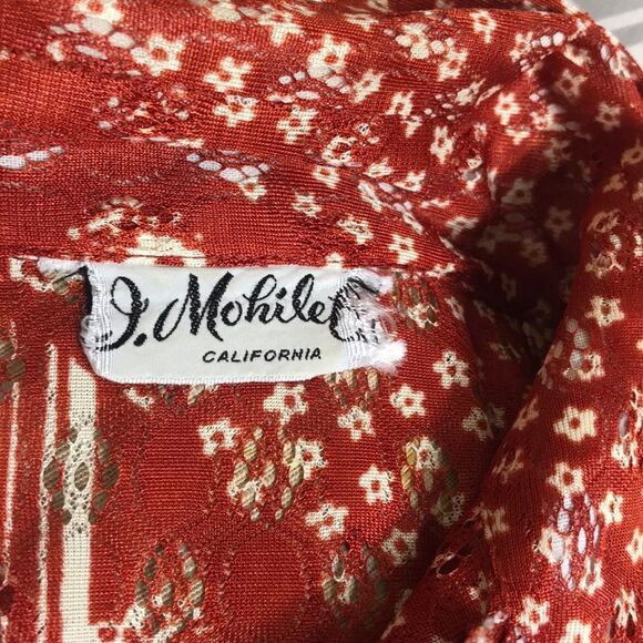 Vintage J Mohilet California Women's Blouse Size M - Picture 6 of 8